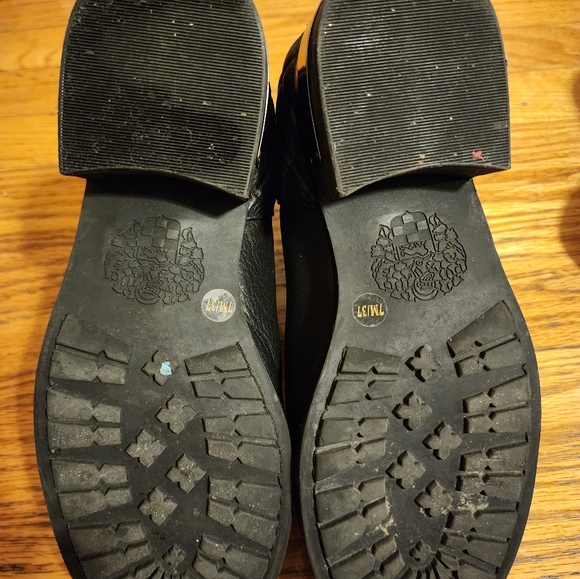 Vince Camuto Quilted Moto Leather Boots US 7M EU 37 - Picture 6 of 8